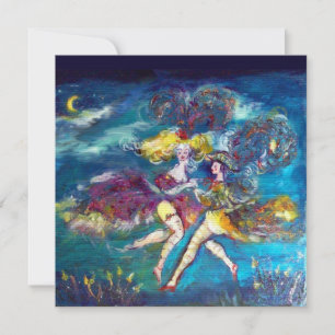 TANZEN UND MUSIK IN DER NACHT EINLADUNG