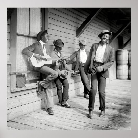 TANZEN und SPIELEN c. 1902 Poster (Vorne)