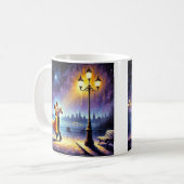 Tanzen unter dem Laternenpfahl Kaffeetasse (Vorderseite Links)