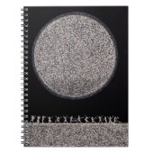 Tanzen unter dem Licht des Silbermonds Notizblock (Vorderseite)