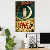 Tanzen unter dem Mond Poster (Heimbüro)