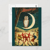 Tanzen unter dem Mond Postkarte (Vorne/Hinten)