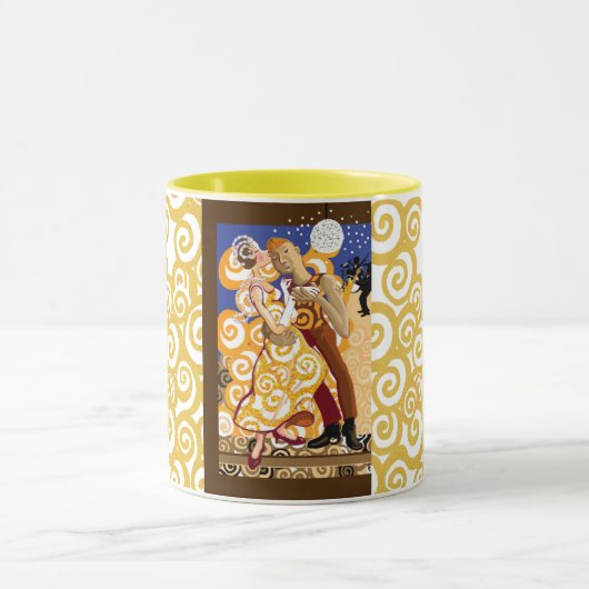 Tanzen unter dem Spiegelball Tasse (Zentrum)