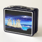 Tanzen unter den Sternen Metal Lunchbox (Rückseite)