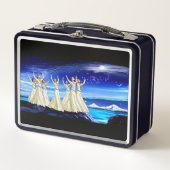 Tanzen unter den Sternen Metal Lunchbox (Vorderseite)