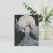 Tanzen unter Vollmond Postkarte (Stehend Vorderseite)