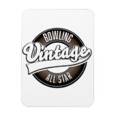 Tanzen Vintages Allstar-Logo Magnet (Vertikal)