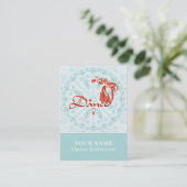 TANZEN - Visitenkarte (Stehend Vorderseite)