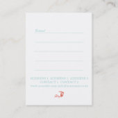 TANZEN - Visitenkarte (Rückseite)