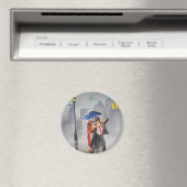 TANZEN VON COUPLE UMBRELLA MAGNET (In Situ (Geschirrspüler))