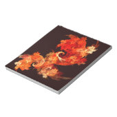 Tanzen von Firebird Abstrakt Art Notepad Notizblock (Rotiert)