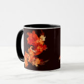 Tanzen von Firebird Abstrakt Coffee Tasse (Vorderseite Links)
