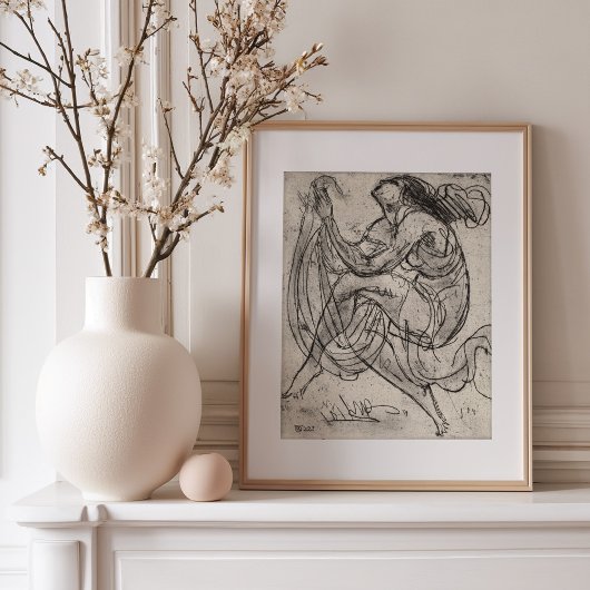 Tanzen | Wilhelm Oesterle Poster