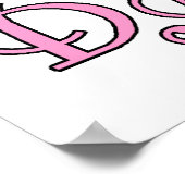 Tanzen wir tanzende Paare Poster (Ecke)