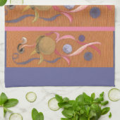 Tanzen, wirbelnde Körper Zirkus Küchentuch (Gefaltet)