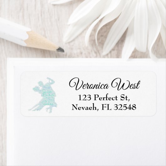 Tanzen Word Art Couple Bachata Salsa (Insitu)