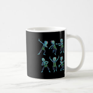 Tanzen Zombie Halloween Kids Boys Girls Dabbing Z Kaffeetasse