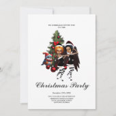 Tanzen zu Weihnachten. Einladung (Vorderseite)