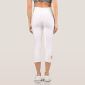 Tanzen zur Freiheitsmarke High-Taille Capris (Rückseite)