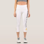 Tanzen zur Freiheitsmarke High-Taille Capris (Vorderseite)