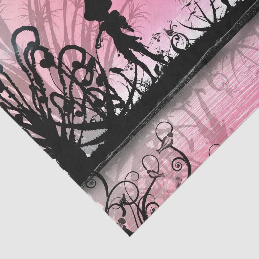 Tanzen zur Violine Seidenpapier (Ausschnitt)