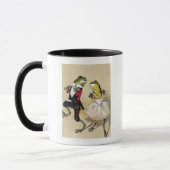 Tanzend mit den Fröschen Tasse (Links)