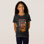 Tanzend mit Santa T-Shirt (Vorne ganz)