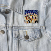 Tanzend zu einer Jazzband Button (Beispiel)