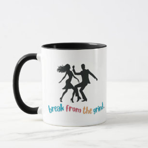 Tanzende 2 Kaffeetasse