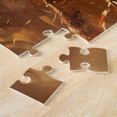 Tanzende amerikanische Ureinwohner in Headresse Puzzle (Seite)