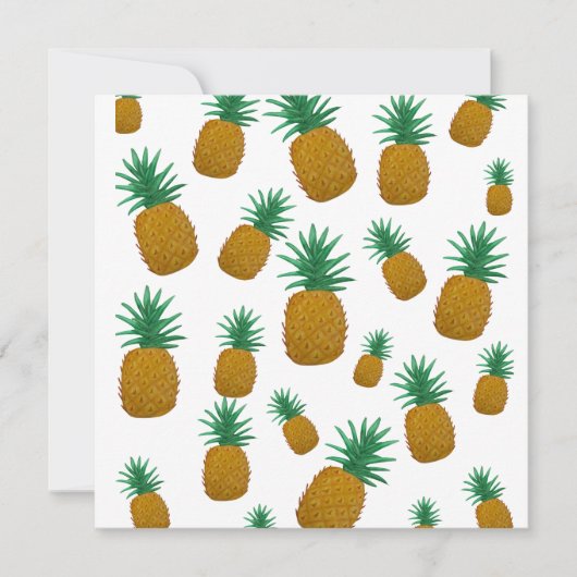 Tanzende Ananas (Vorderseite)