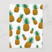 Tanzende Ananas Postkarte (Vorderseite)