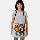 Tanzende Bären sind cool Schürze (Insitu)