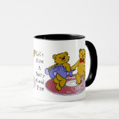 TANZENDE BÄREN - TASSE (VorderseiteRechts)