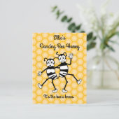 Tanzende Bienenhonigförderung nach Karte (Stehend Vorderseite)