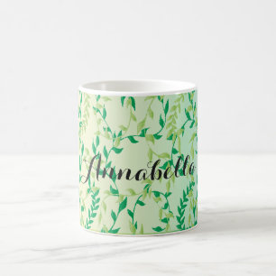 Tanzende Blätter Kaffeetasse