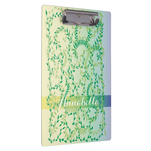 Tanzende Blätter Klemmbrett (Rechts)