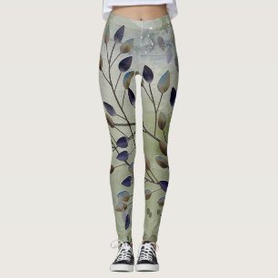 Tanzende Blätter Leggings