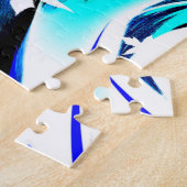 Tanzende Blätter Puzzle (Seite)