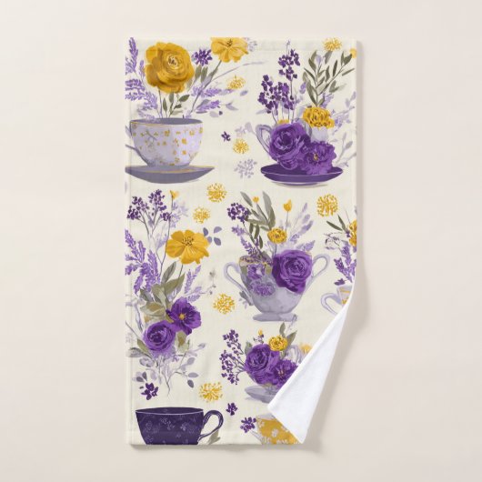 Tanzende Blume  Handtuch (Handtuch)