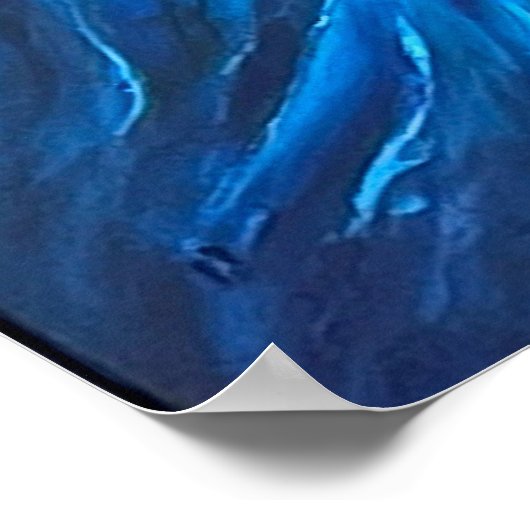 Tanzende Blume Poster (Ecke)