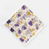 Tanzende Blume  Serviette (Ecke)