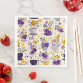 Tanzende Blume  Serviette (Beispiel)