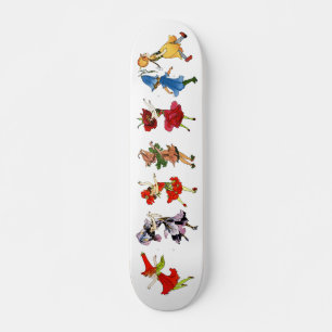 Tanzende Blume Skateboard