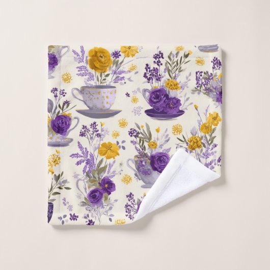 Tanzende Blume  Waschlappen (Waschlappen)
