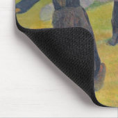 Tanzende Bretone-Mädchen Paul Gauguins |, Mousepad (Ecke)