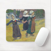 Tanzende Bretone-Mädchen Paul Gauguins |, Mousepad (Mit Mouse)