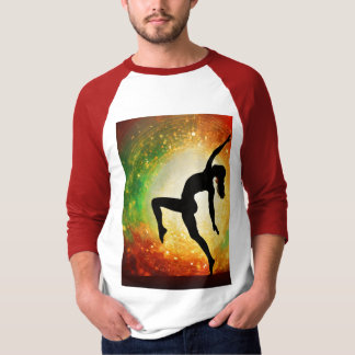tanzende Dame. T-Shirt