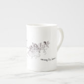 Tanzende Fee Bone China Tasse (Vorderseite Rechts)