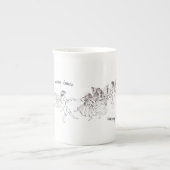 Tanzende Fee Bone China Tasse (Vorderseite)